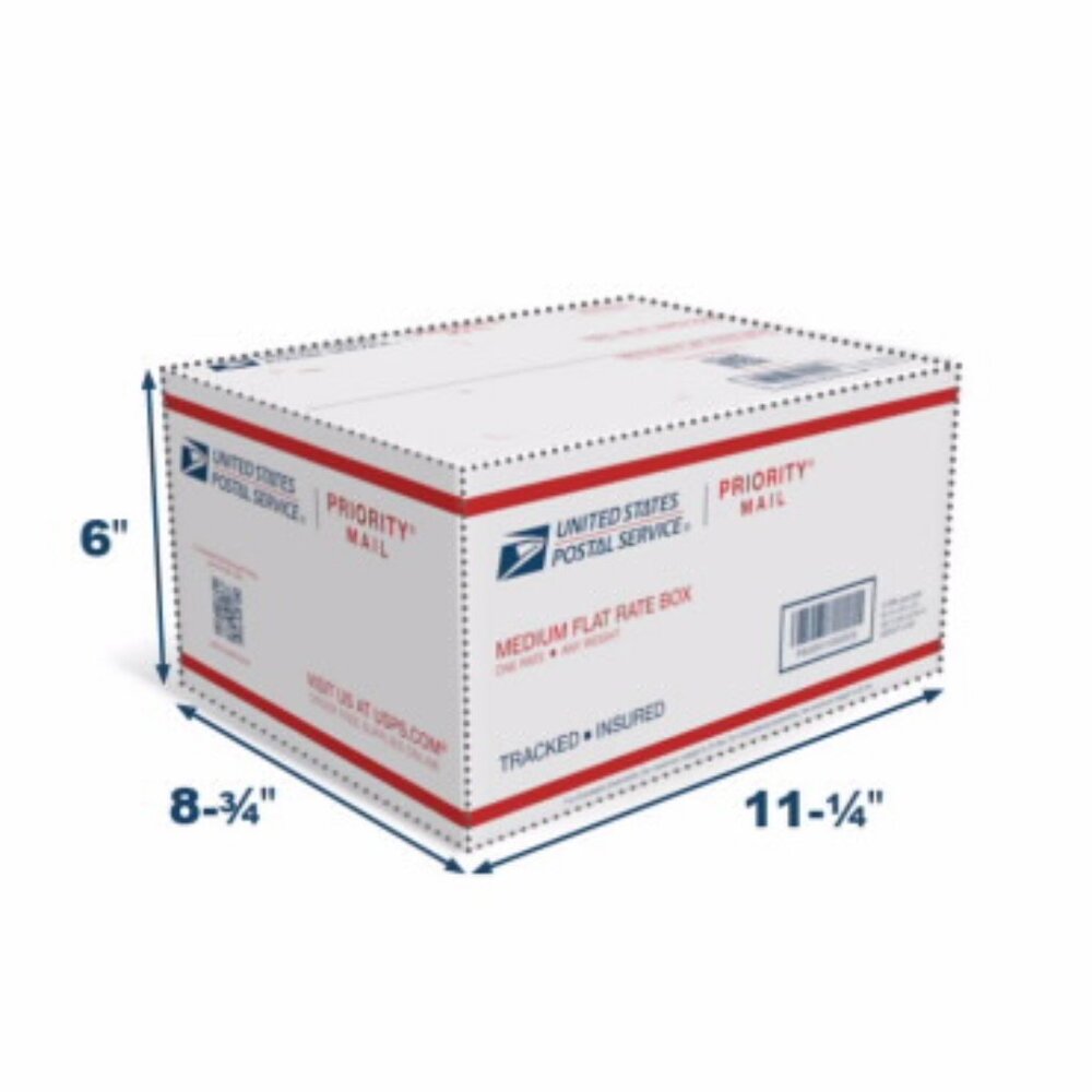 Extra Shipping label for anything over 5 lbs.